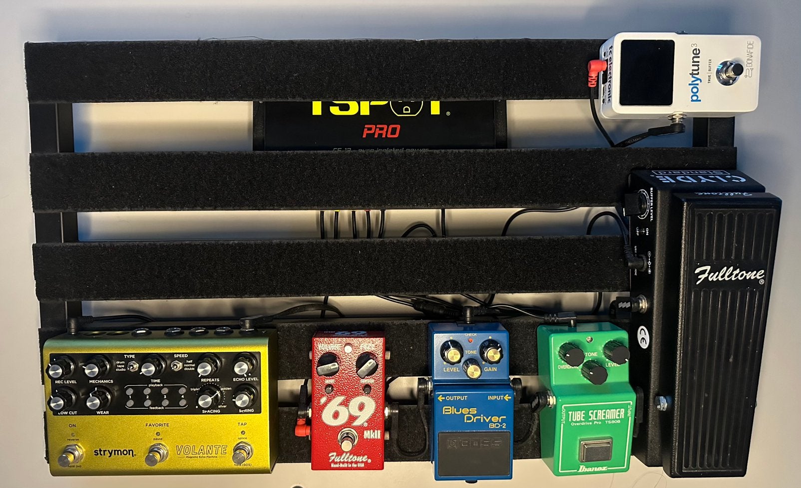 Pedalboard - Strymon, Fulltone, Boss, Ibanez (ook apart), Muziek en Instrumenten, Effecten, Ophalen, Zo goed als nieuw
