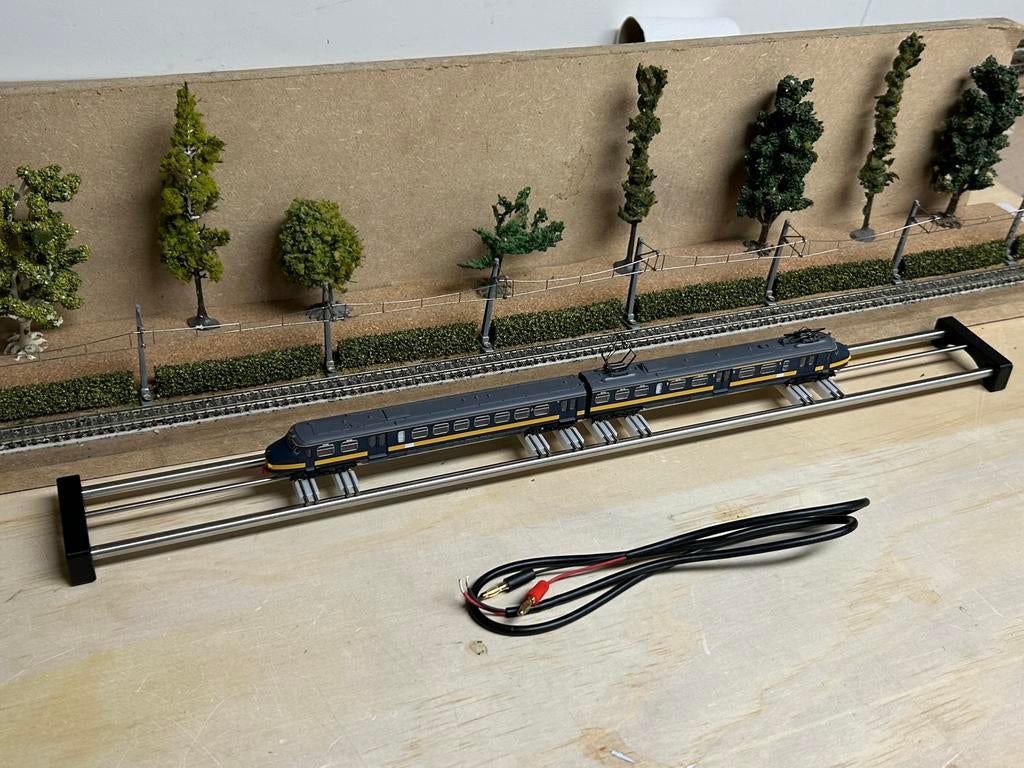 N-spoor rollenbank nieuw, Hobby en Vrije tijd, Overige merken, Gelijkstroom of Wisselstroom, Ophalen of Verzenden, Zo goed als nieuw