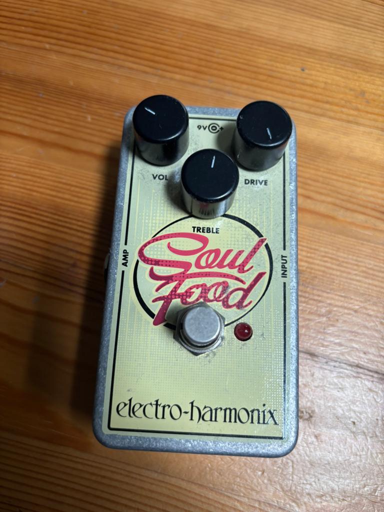 Electro harmonix Soul Food Overdrive, Muziek en Instrumenten, Effecten, Ophalen, Zo goed als nieuw, Distortion, Overdrive of Fuzz