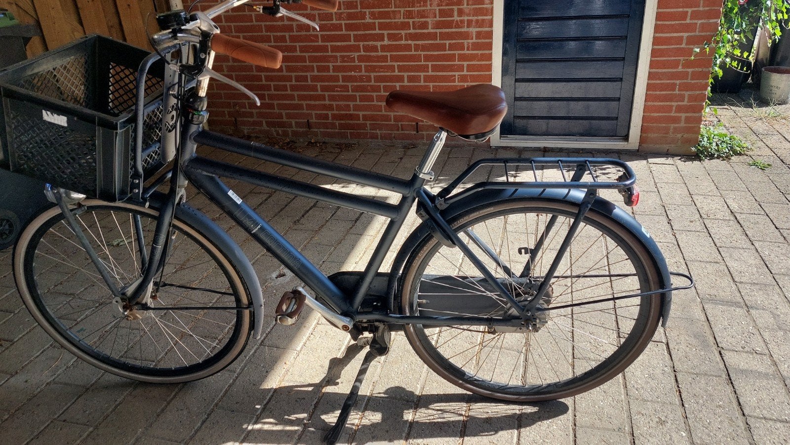 Mooie cortina fiets met krat!, Gebruikt, Versnellingen, 49 tot 53 cm, Ophalen