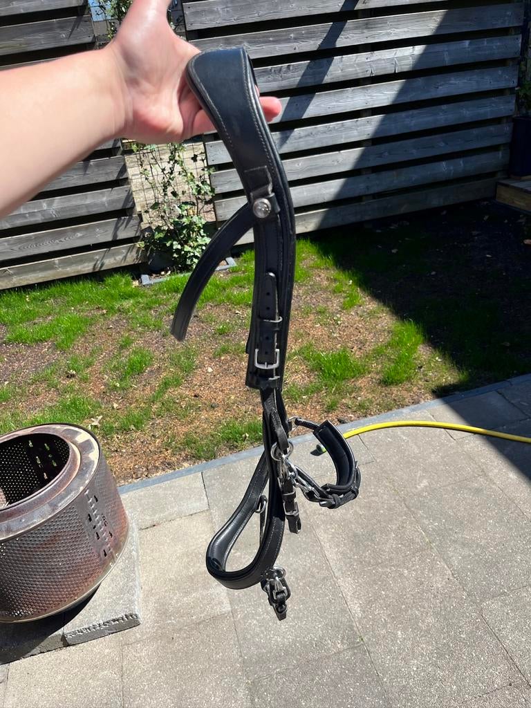 Presteq anatomisch Hoofdstel Fay Sport classic zwart, Dieren en Toebehoren, Ophalen of Verzenden, Gebruikt, Dressuur
