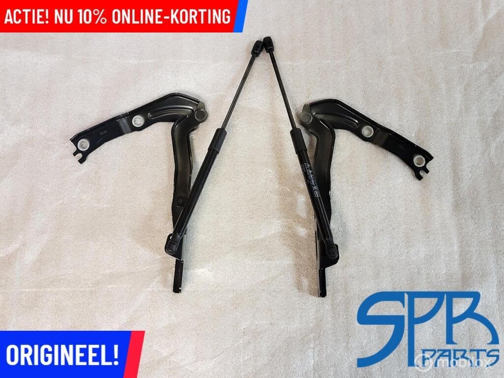 MOTORKAPSCHARNIEREN SET VW TIGUAN 571 CT1 RECHTS LINKS ZWART