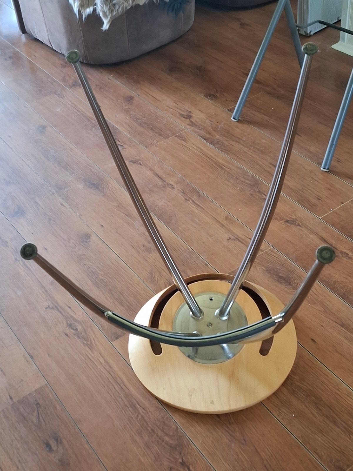 4 Lyra barkrukken - Zeer goede staat, 60 tot 90 cm, Ophalen of Verzenden, Zo goed als nieuw, 4 krukken