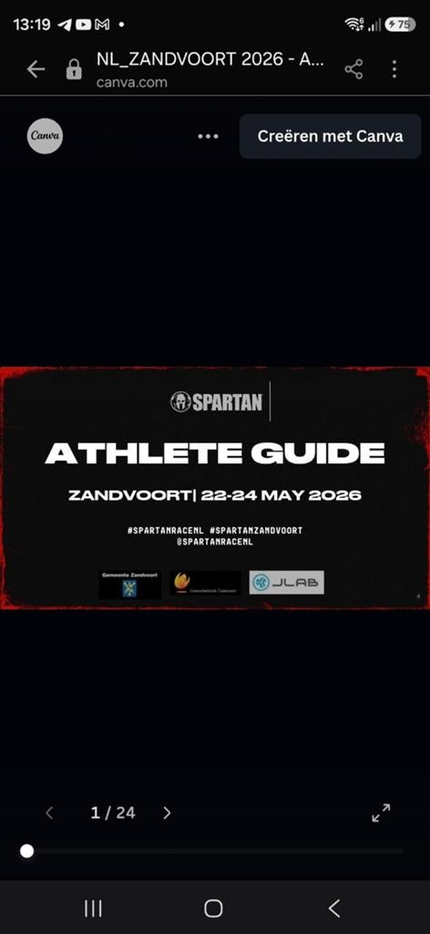 Spartan 21k zandvoort ticket inclusief fotos, Eén persoon