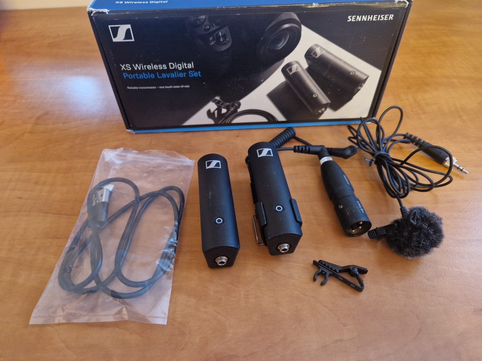 SENNHEISER Digital Systeem Draadloze mic set voor video, Ophalen of Verzenden, Zo goed als nieuw, Audio