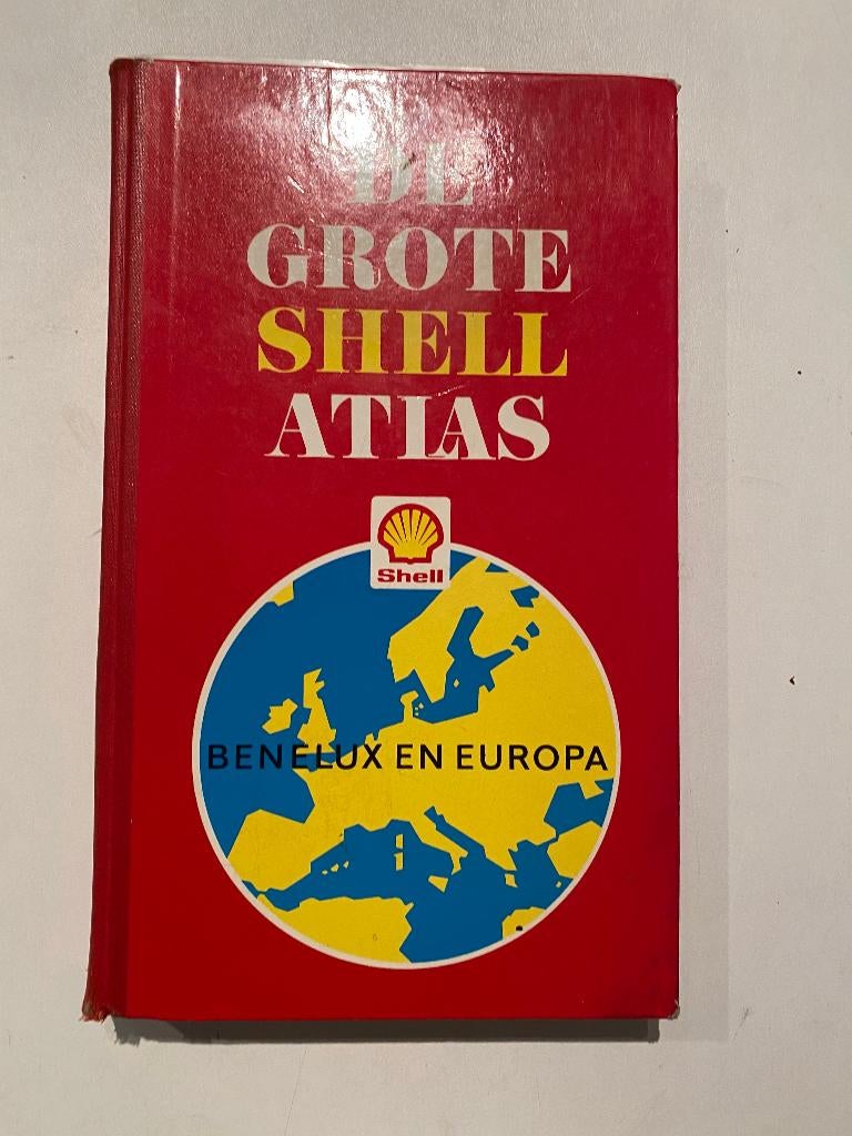 shell atlas benelux en europa, Boeken, Atlassen en Landkaarten, Ophalen of Verzenden, 1800 tot 2000, Europa Overig, Overige atlassen