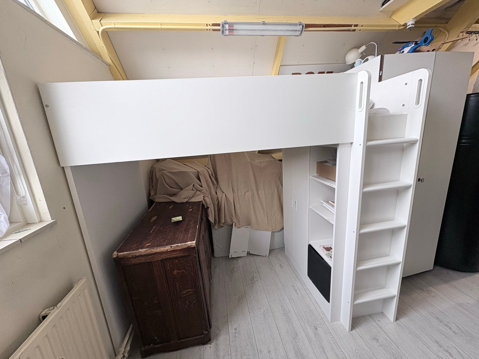 IKEA SMÅSTAD hoogslaper zonder bureau, Ophalen, 85 tot 100 cm, Gebruikt, Hoogslaper of Stapelbed