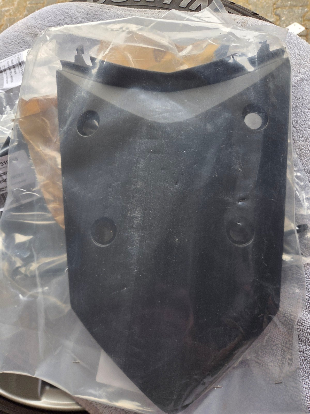 Staart Spatbord Zwart KTM 1290 Adventure - Art. 603080131003, Motoren, Ophalen of Verzenden, Nieuw
