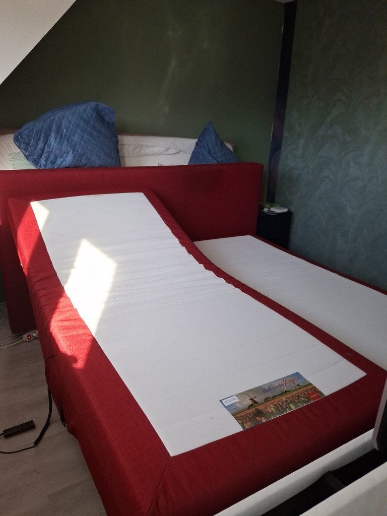 Swiss Sense boxspring, Ophalen, Gebruikt, Tweepersoons, 180 cm