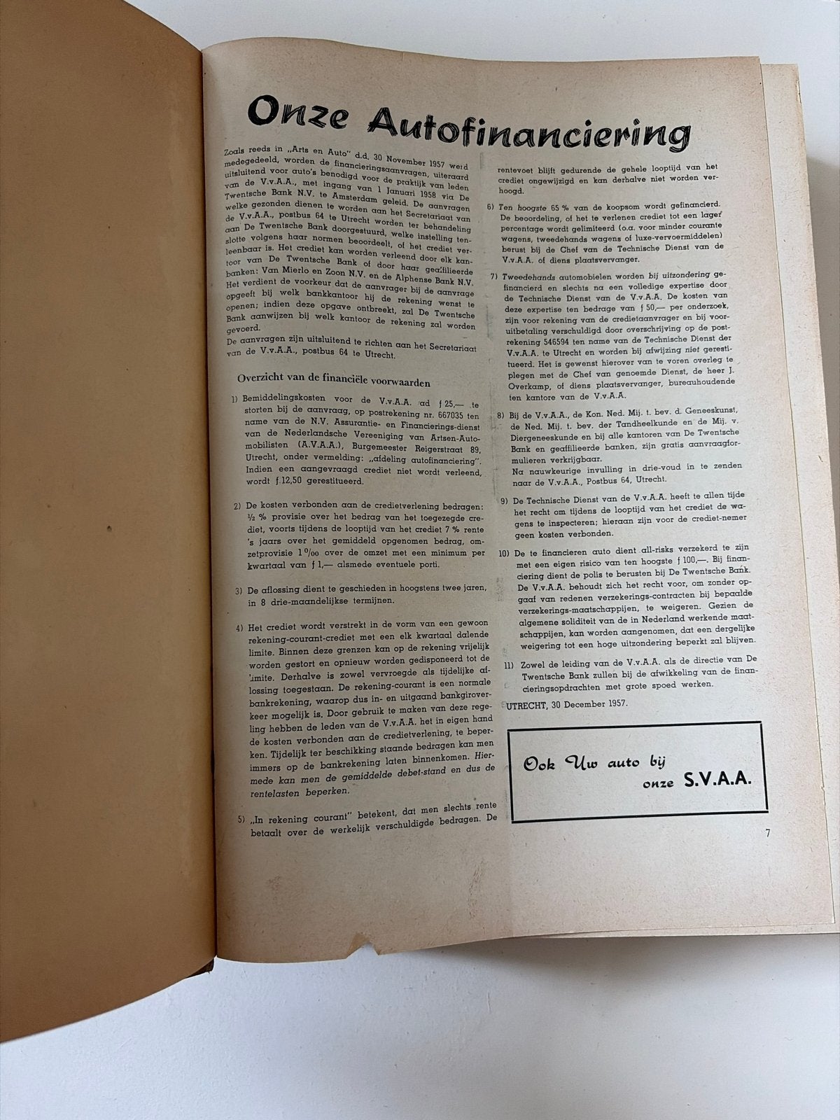 Zeldzaam Kunstboek: Arts en Auto uit 1958, Ophalen of Verzenden, Gelezen, Algemeen