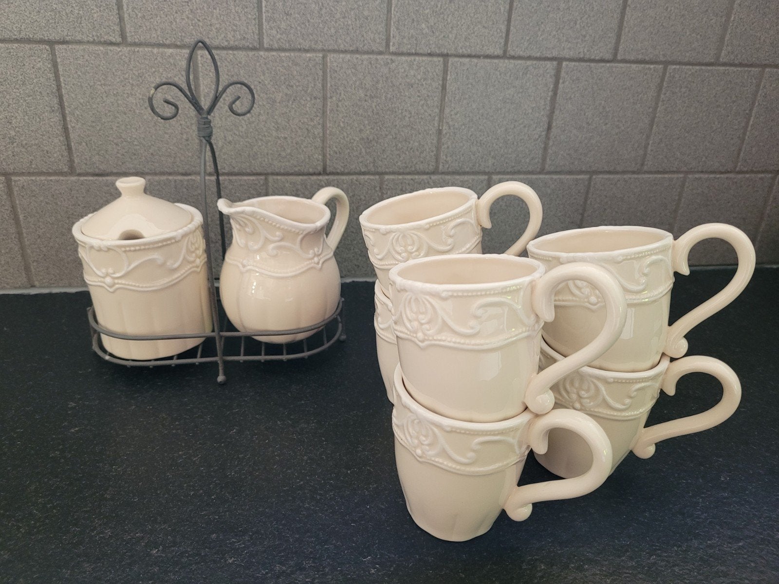 Koffiesetje, Ophalen, Zo goed als nieuw, Overige stijlen, Kop(pen) en/of Schotel(s)