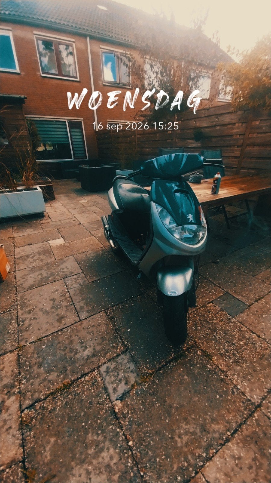 puegeot vivacity, 70cc mallossi sport. zie foto's!, Ophalen, Tweetakt, Gebruikt, Overige modellen