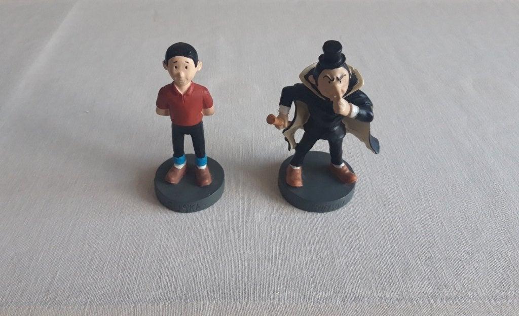 Suske en Wiske beeldjes poppetjes, Ophalen of Verzenden, Gebruikt, Mens