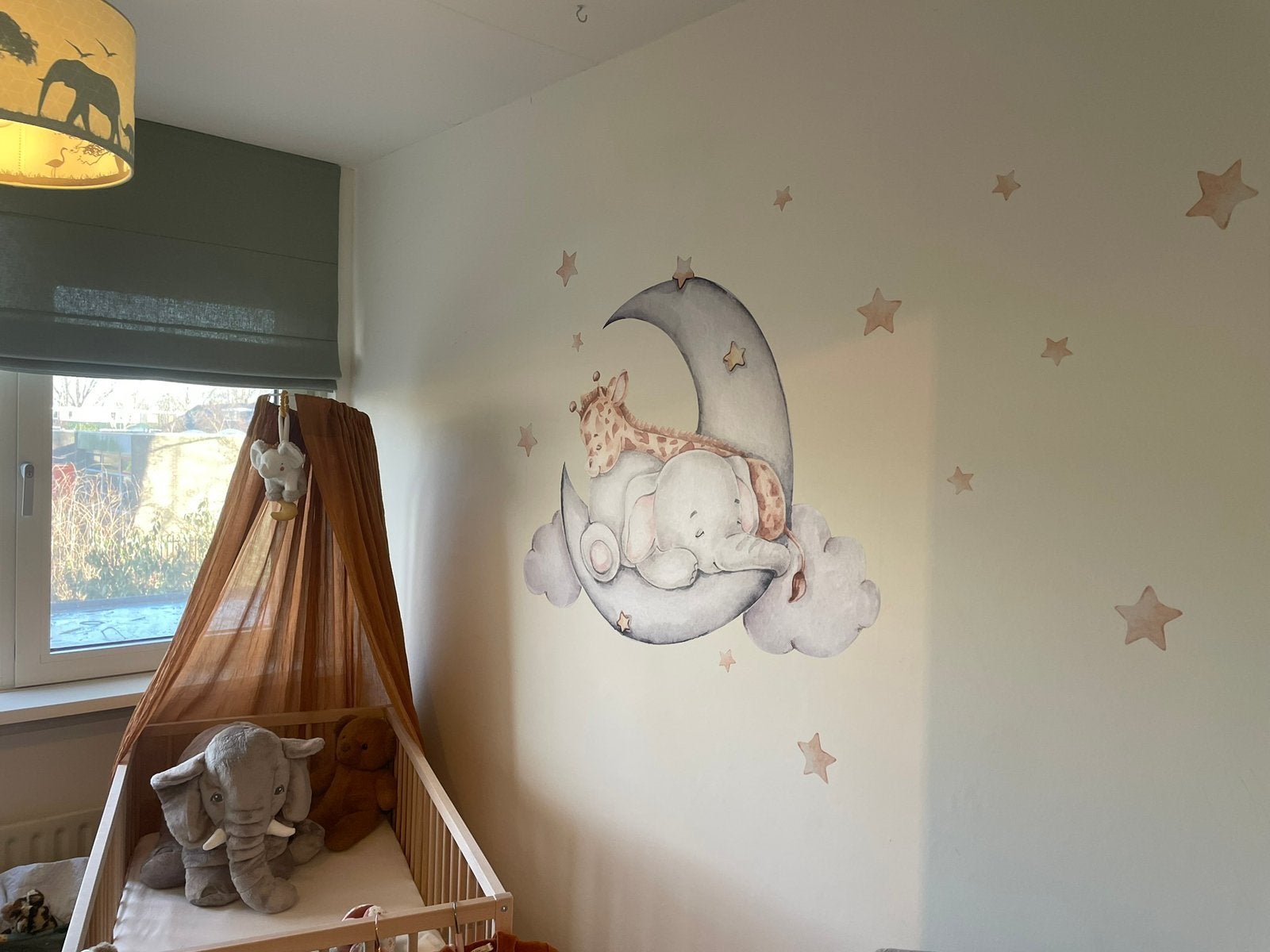 Hemeltje met stok, Kinderen en Baby's, Bruin, Ophalen, Zo goed als nieuw, Klamboe