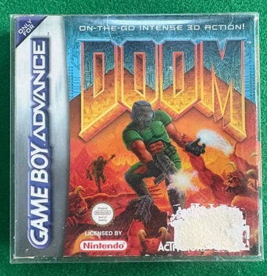 Doom GBA compleet, Spelcomputers en Games, Games | Nintendo Game Boy, Gebruikt, Vanaf 18 jaar, Shooter, 1 speler