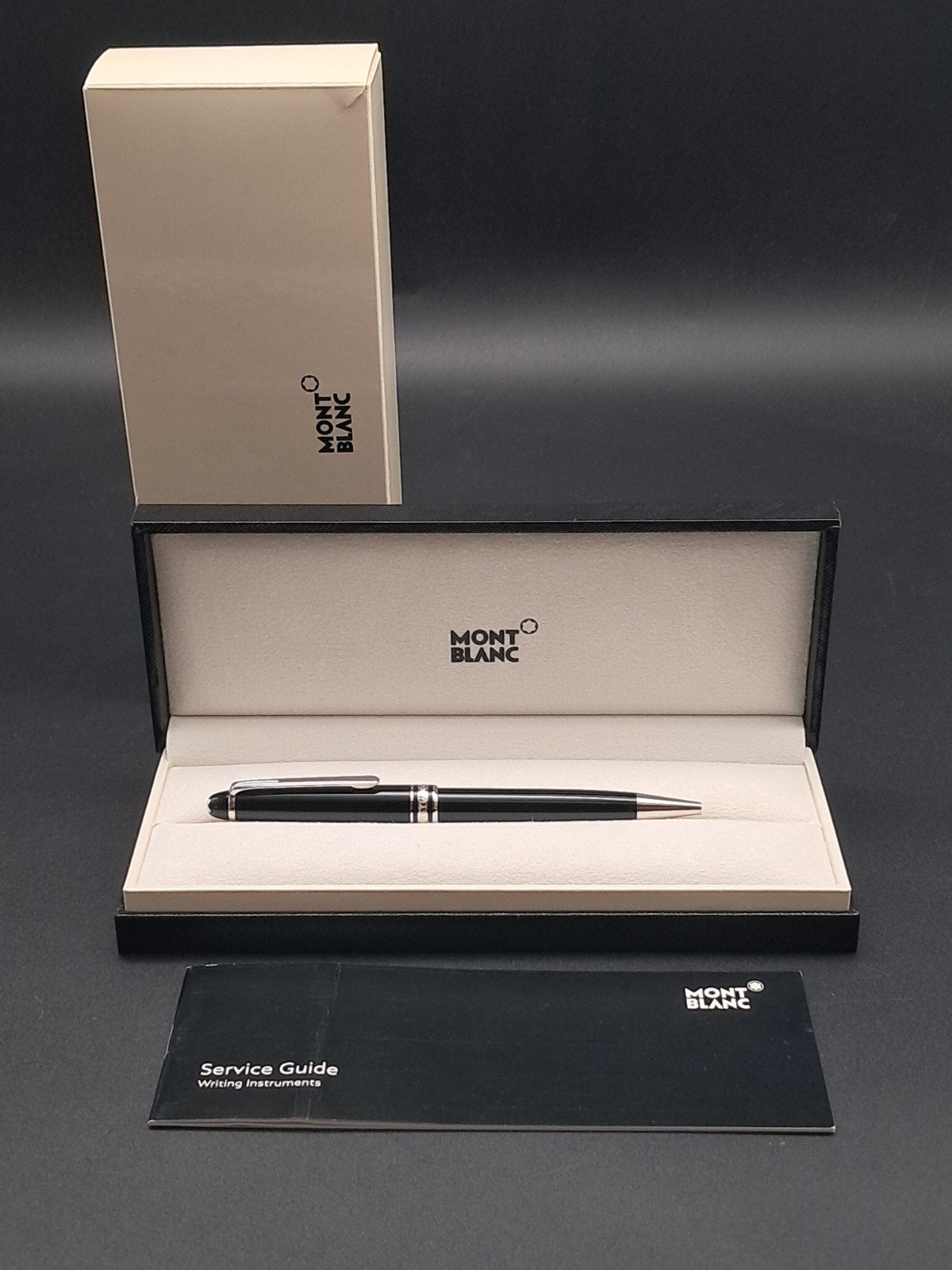 Montblanc Meisterstück Platinum Plated Balpen, Balpen, Nieuw, Met doosje, Ophalen of Verzenden