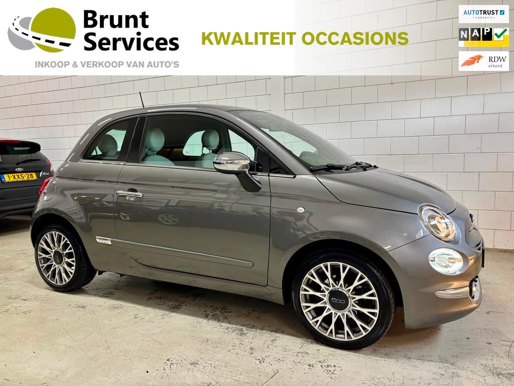 Fiat 500 1.2 Star Bj.20|Clima|Digidash|Leer|Pdc|Panodak|Navi, Voorwielaandrijving, 4 cilinders, Met garantie (alle), 4 stoelen