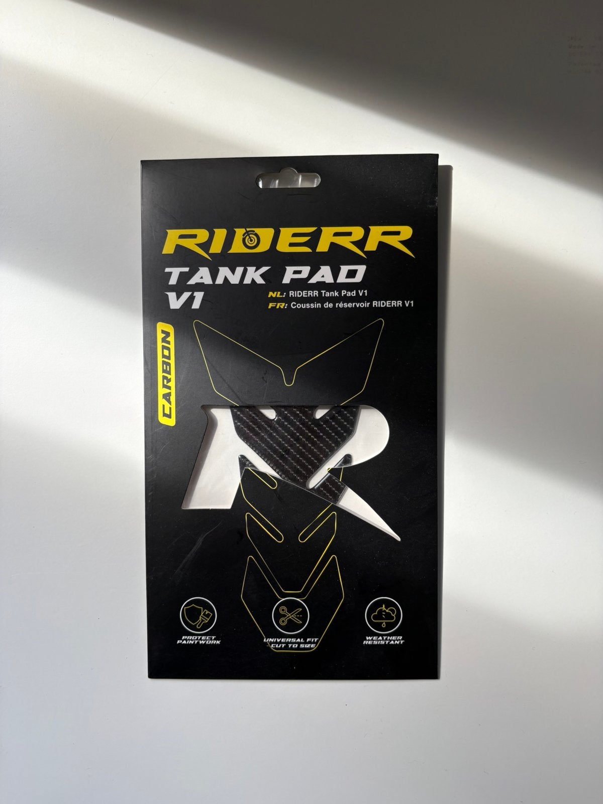 Riderr Tankpad V1 Carbon, Motoren, Ophalen of Verzenden, Nieuw