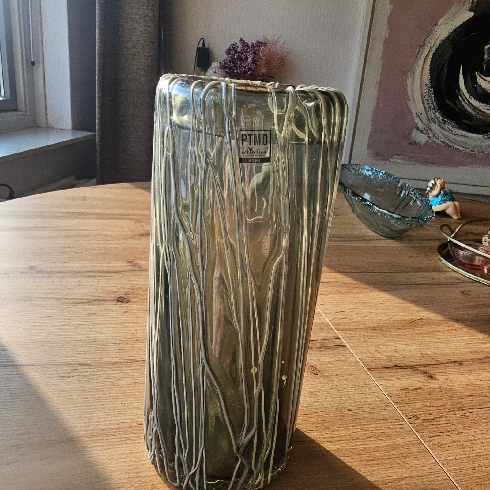 PTMD Collection Glazen Vaas - Modern Design, Ophalen of Verzenden