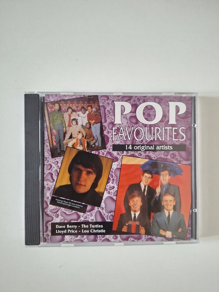 Pop Favourites 14 Original Artists - CD, Ophalen of Verzenden, Zo goed als nieuw, Pop