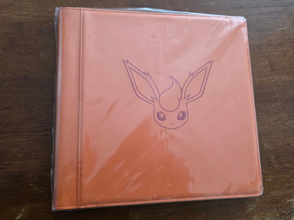 Pokemon flareon binder / kaarten map 12 pocket, Ophalen of Verzenden