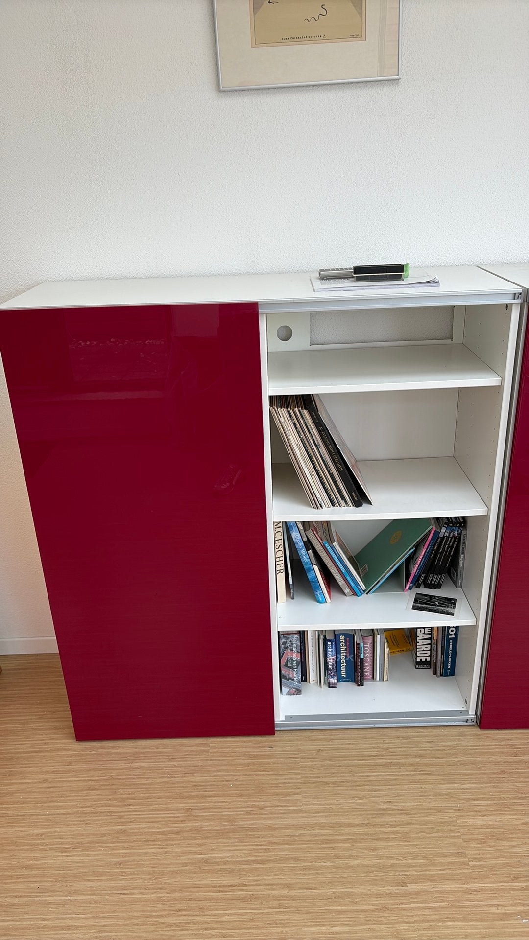 Mooi kasten 2 stuks 129cm h x 120 cm b 40 cm d, Ophalen, Overige materialen, 100 tot 150 cm, 100 tot 150 cm