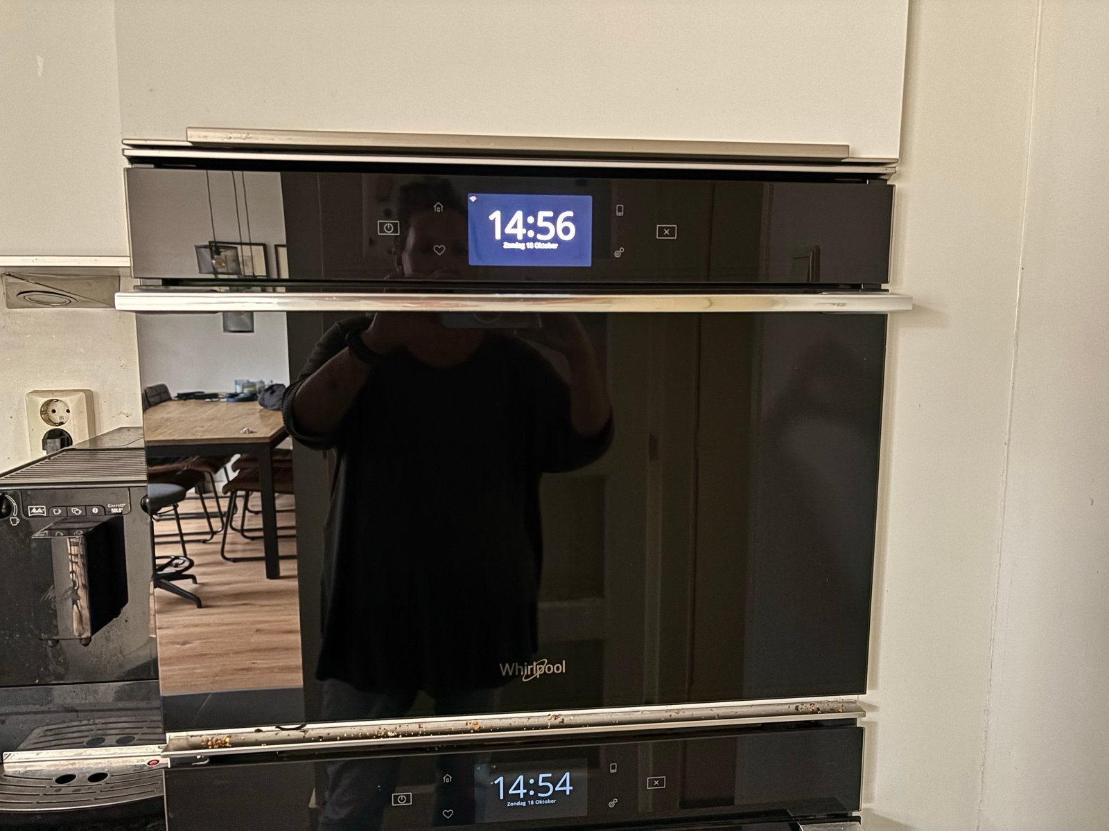 Whirlpool combimagnetron met oven- en grillfunctie, Ophalen, Combimagnetron, Gebruikt, Grill