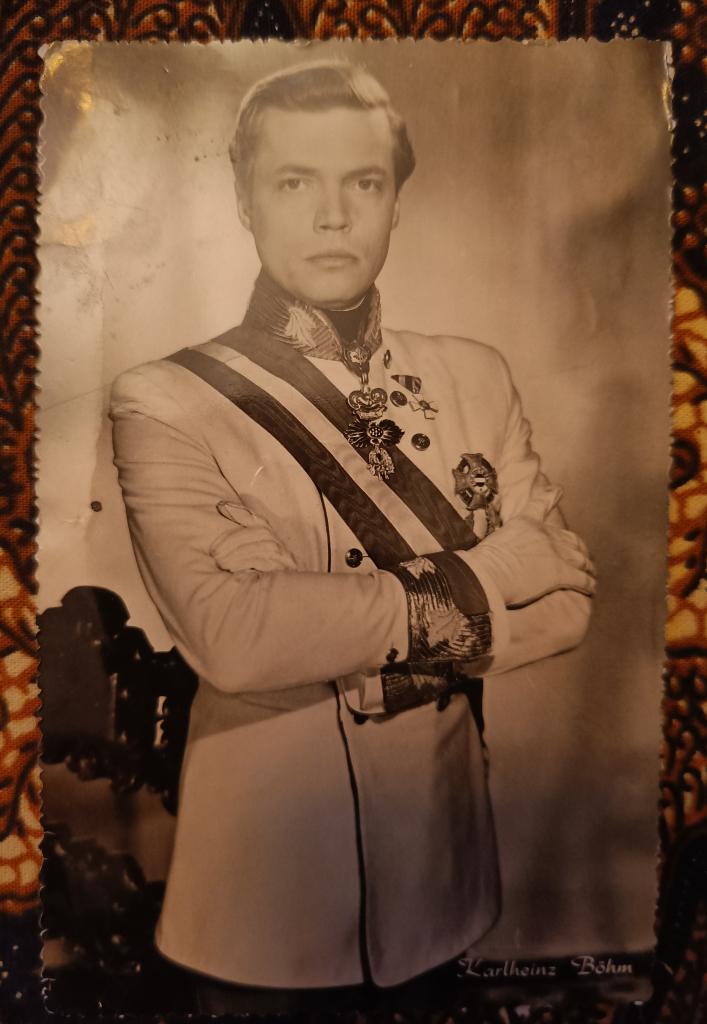 ROMY SCHNEIDER ANSICHTKAART 93 SISI KAART KARLHEINZ BOHM, Verzenden, 1960 tot 1980, Ongelopen, Sterren en Beroemdheden