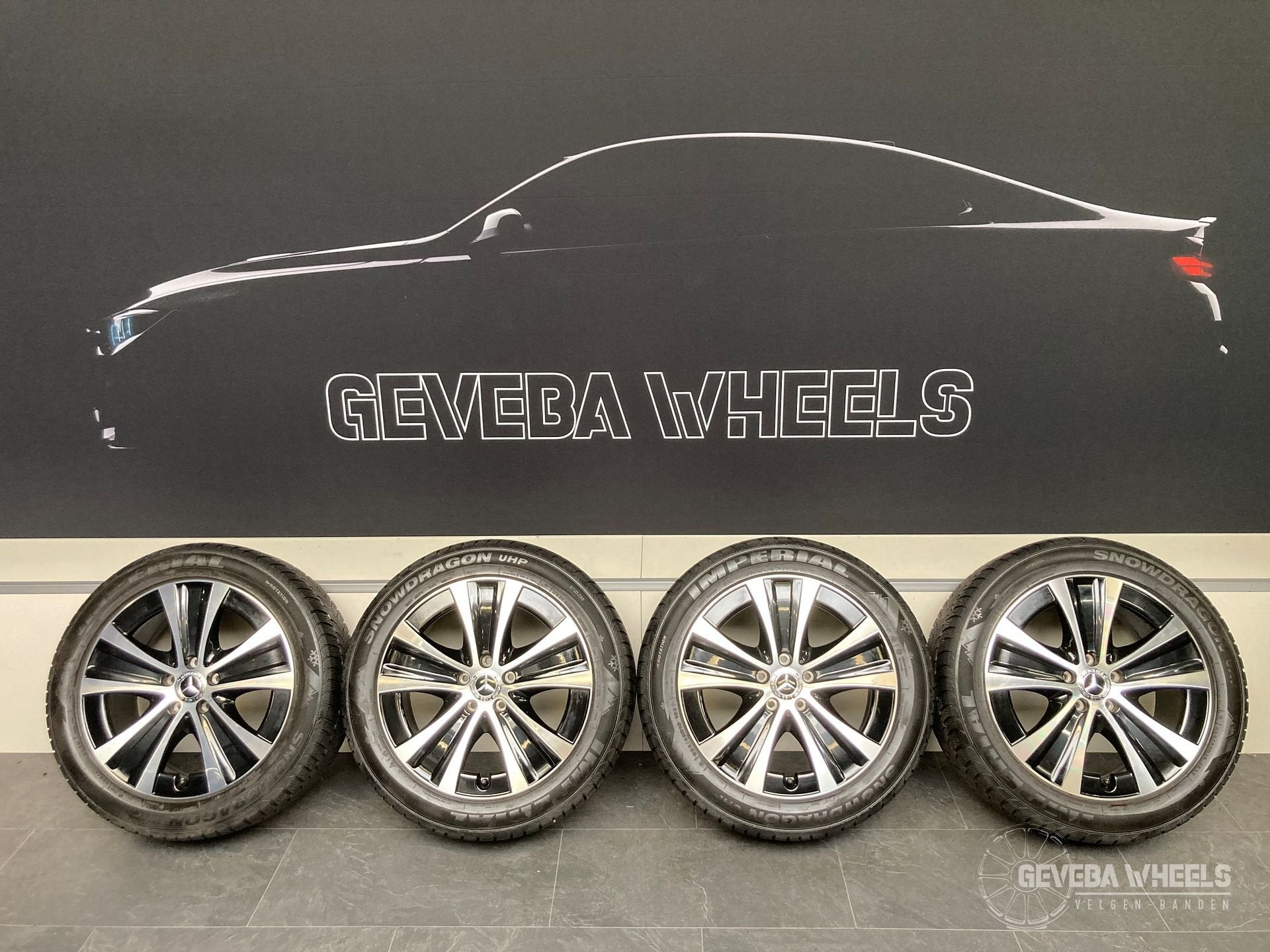 18” originele Mercedes Vito / Viano velgen + winterbanden, 18 inch, 255 mm, -, -