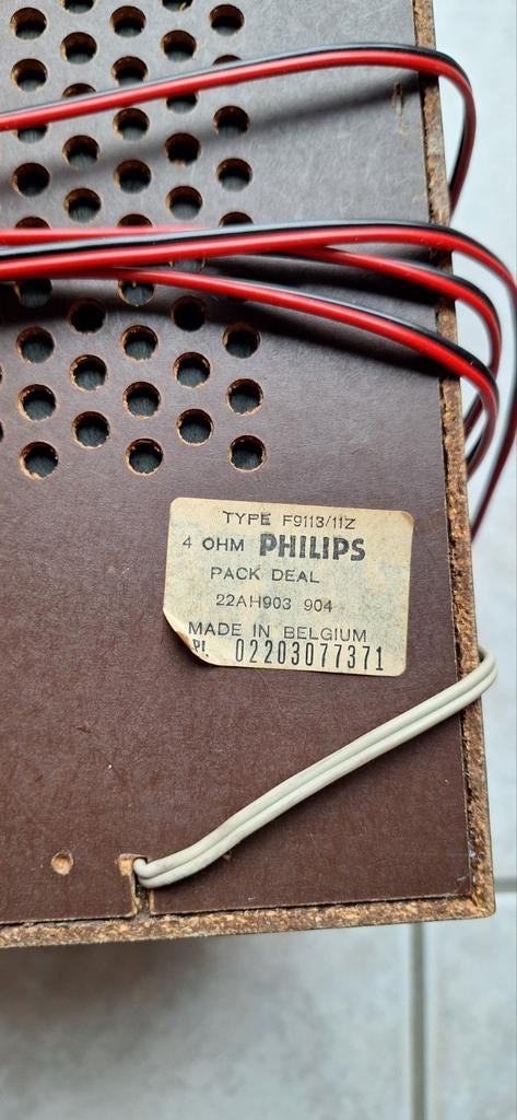 Philips boxen, Ophalen