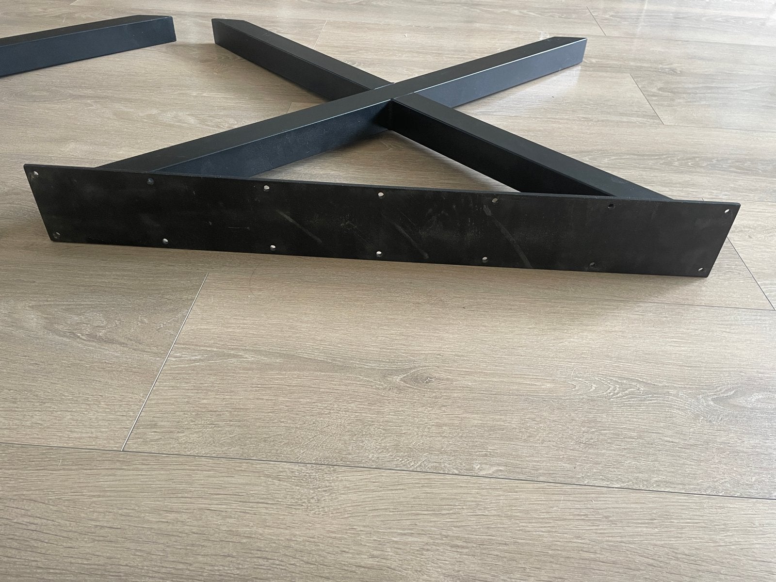 Woood kruis Tafelpoten set Tablo - Zo goed als nieuw, Ophalen, Tafelpoot, Minder dan 50 cm, 50 tot 100 cm