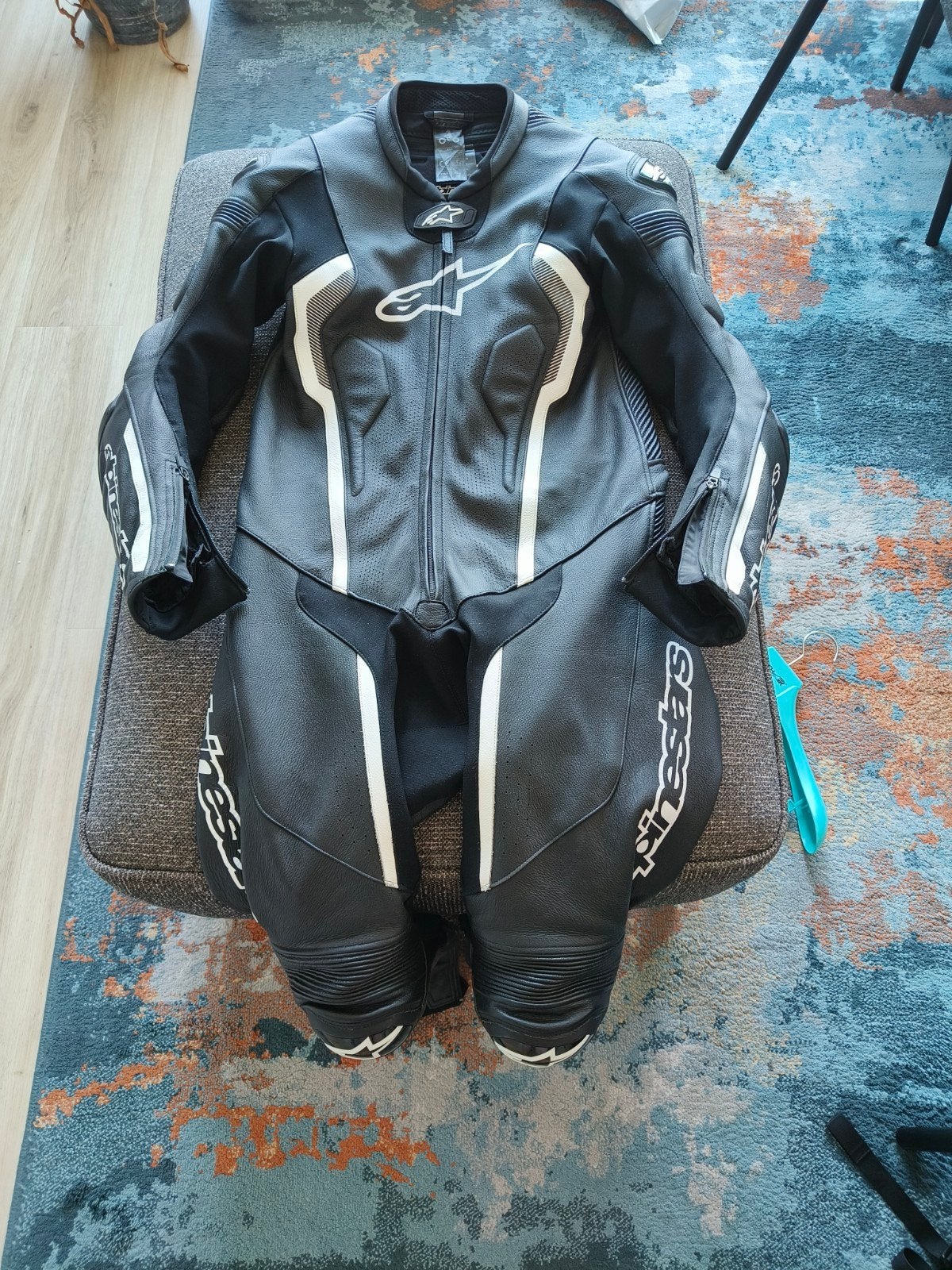 Alpinestars Missile V2 Leren Motor Pak - Maat 46 - Tech Air, Motoren, Ophalen, Combipak, Dames, Alpinestars