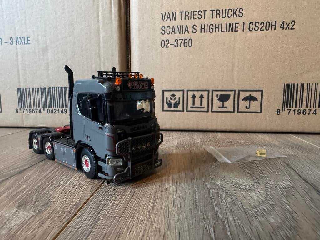 WSI Scania Next Gen Van Triest Trucks 1:50, Hobby en Vrije tijd, Ophalen of Verzenden, Nieuw, Bus of Vrachtwagen, Wsi