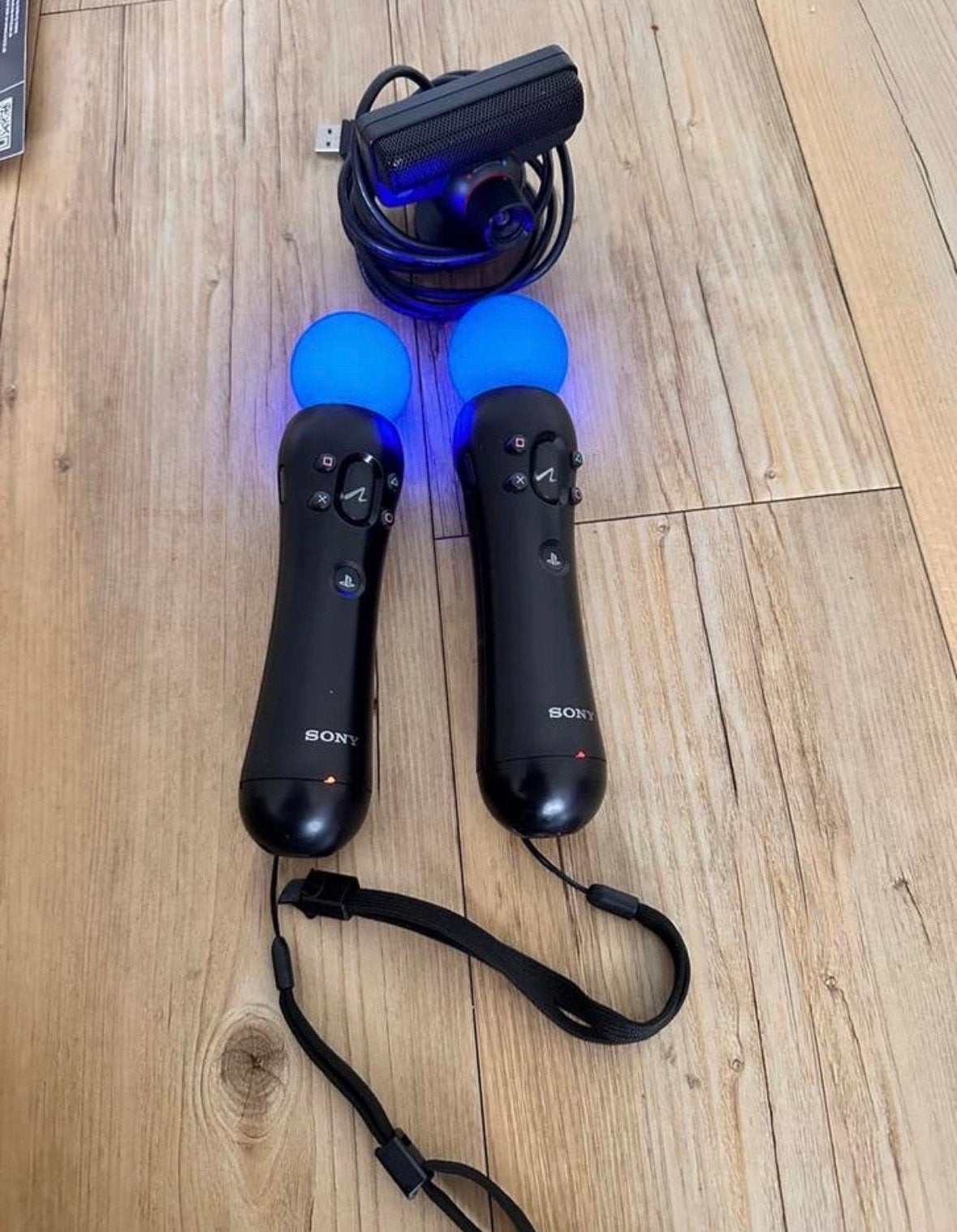 PlayStation Move controllers (2x ZCM1E) + camera, Ophalen of Verzenden, Gebruikt, Controller, PlayStation 3