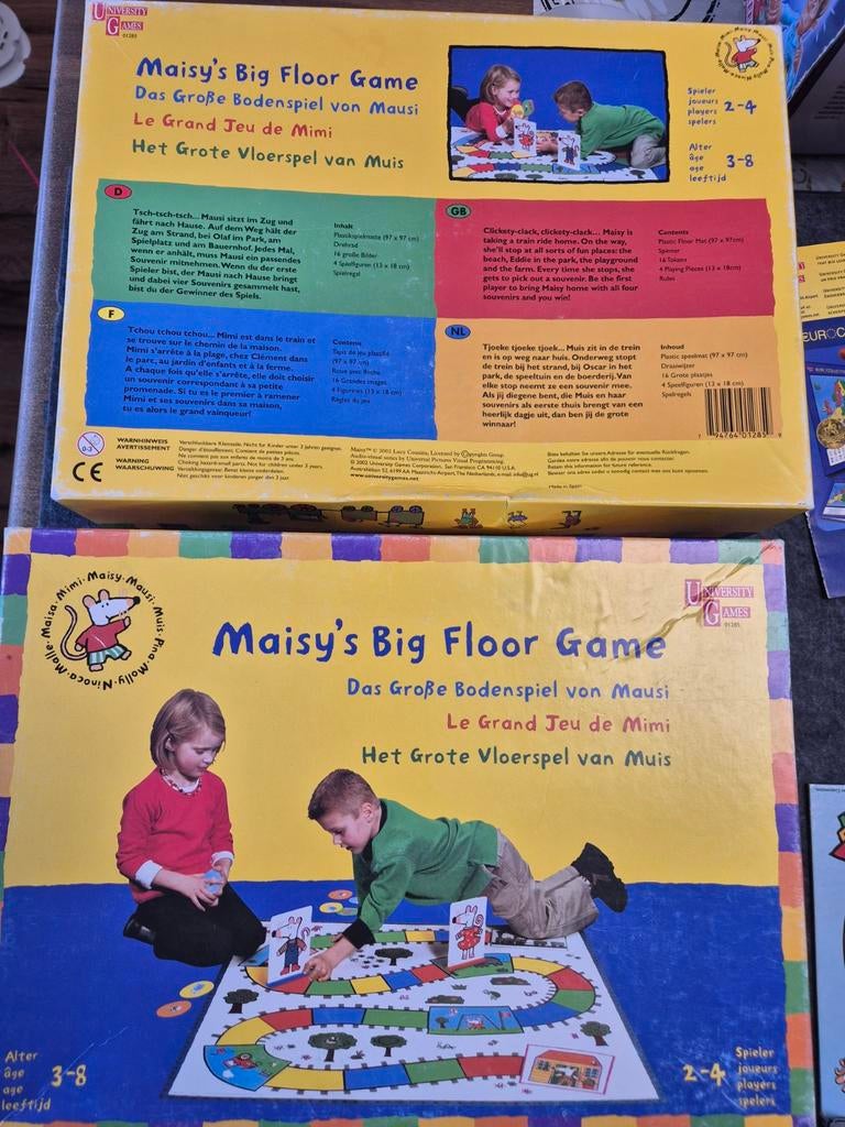 Maisy's Big Floor Game, Hobby en Vrije tijd, Gezelschapsspellen | Bordspellen, Ophalen of Verzenden