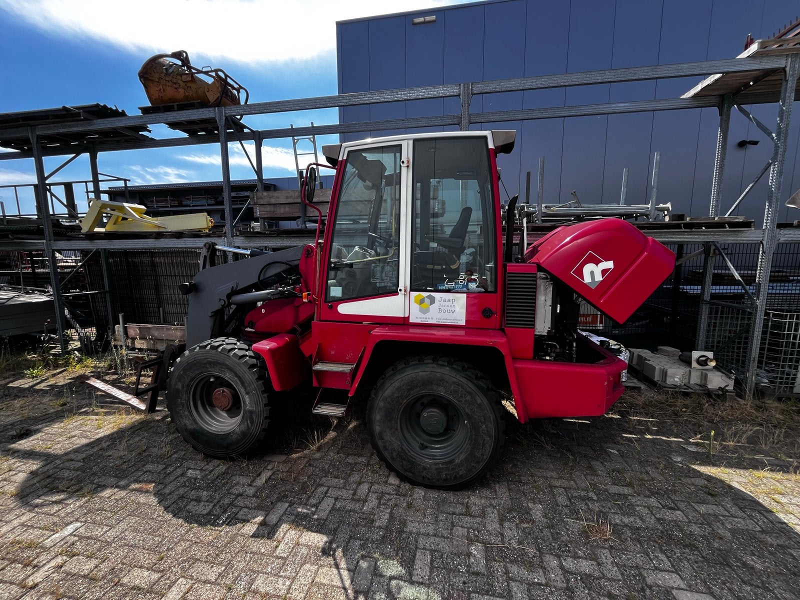 Ahlmann AZ 85 Wiellader met diverse aanbouwdelen, Ophalen, Wiellader of Shovel