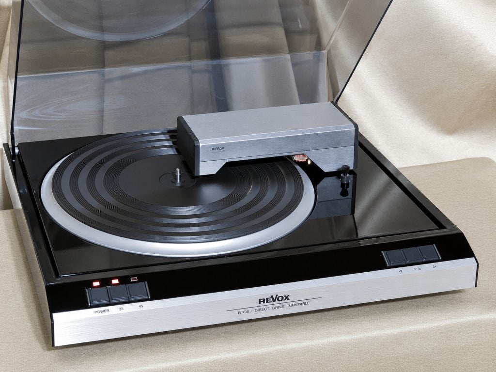 Draaitafel voor vinylplaten Revox B 795, Ophalen of Verzenden, Overige merken