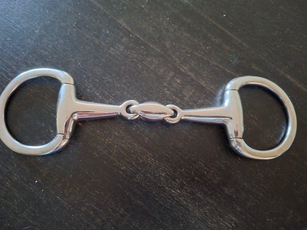 Sprenger dubbelgebroken bustrens, Zilver, Ophalen of Verzenden, Overige maten, Bit