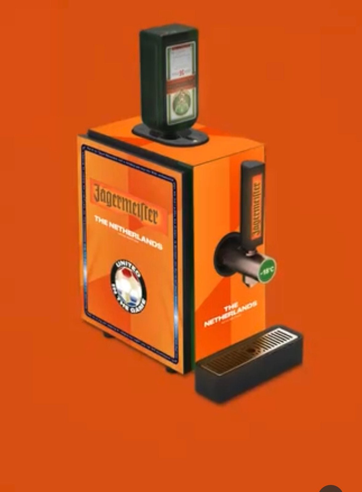 Jägermeister WK Edition Tap Machine | Collectors Item, Ophalen of Verzenden