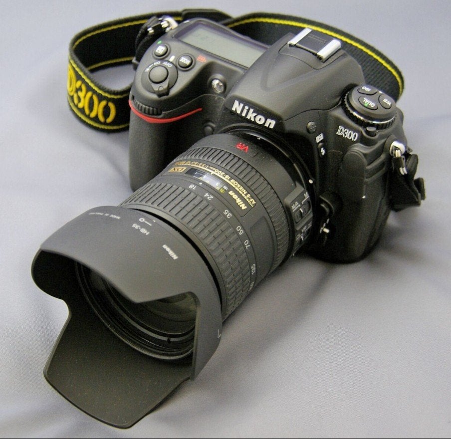 Nikon D300, Ophalen, Spiegelreflex, 12 megapixels, Zo goed als nieuw