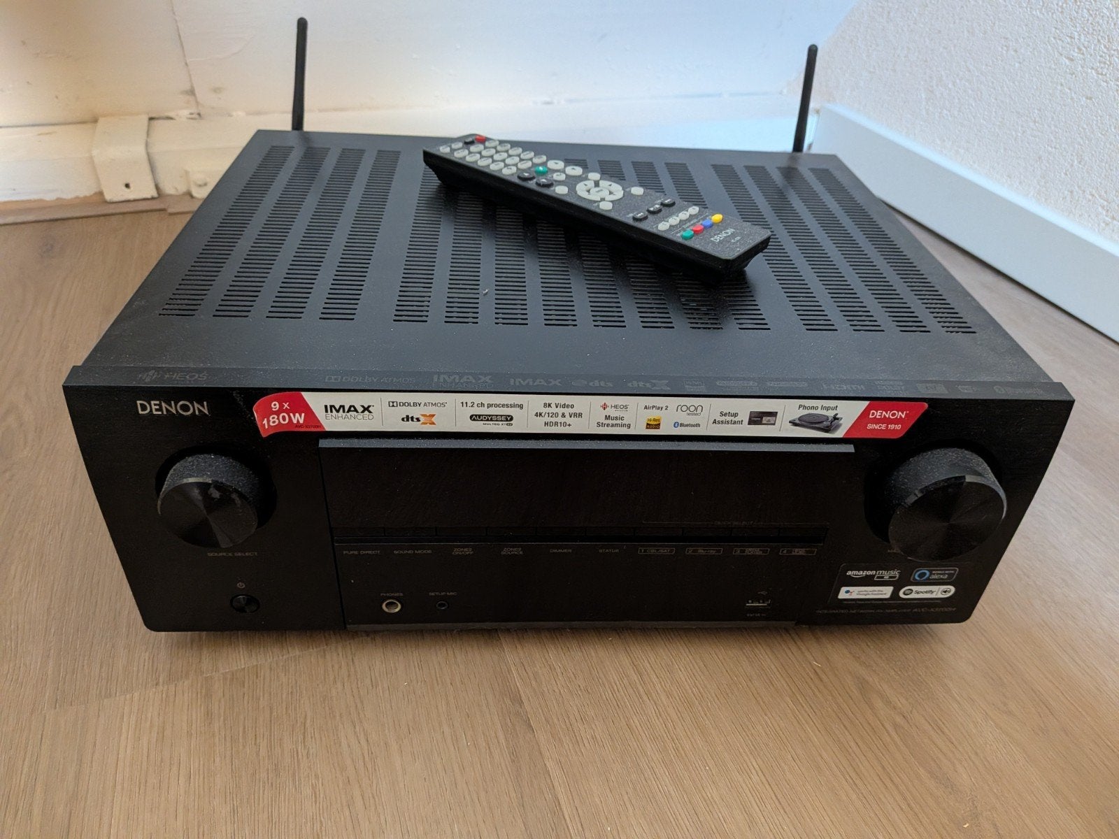 Denon x3700h reciever met 9x 180W vermogen, Audio, Tv en Foto, Ophalen, Overige systemen, Denon, Zo goed als nieuw
