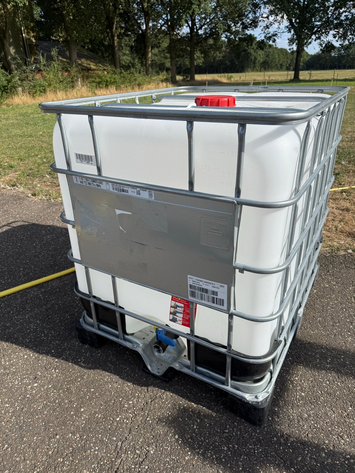 IBC Kraten Compleet 1000L - Zo goed als nieuw, Ophalen, 100 cm of meer, 60 cm of meer, Zo goed als nieuw