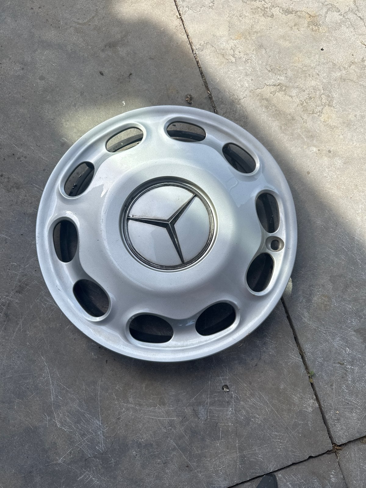 15 inch Mercedes A klasse wieldoppen (2 stuks), Ophalen of Verzenden, Gebruikt