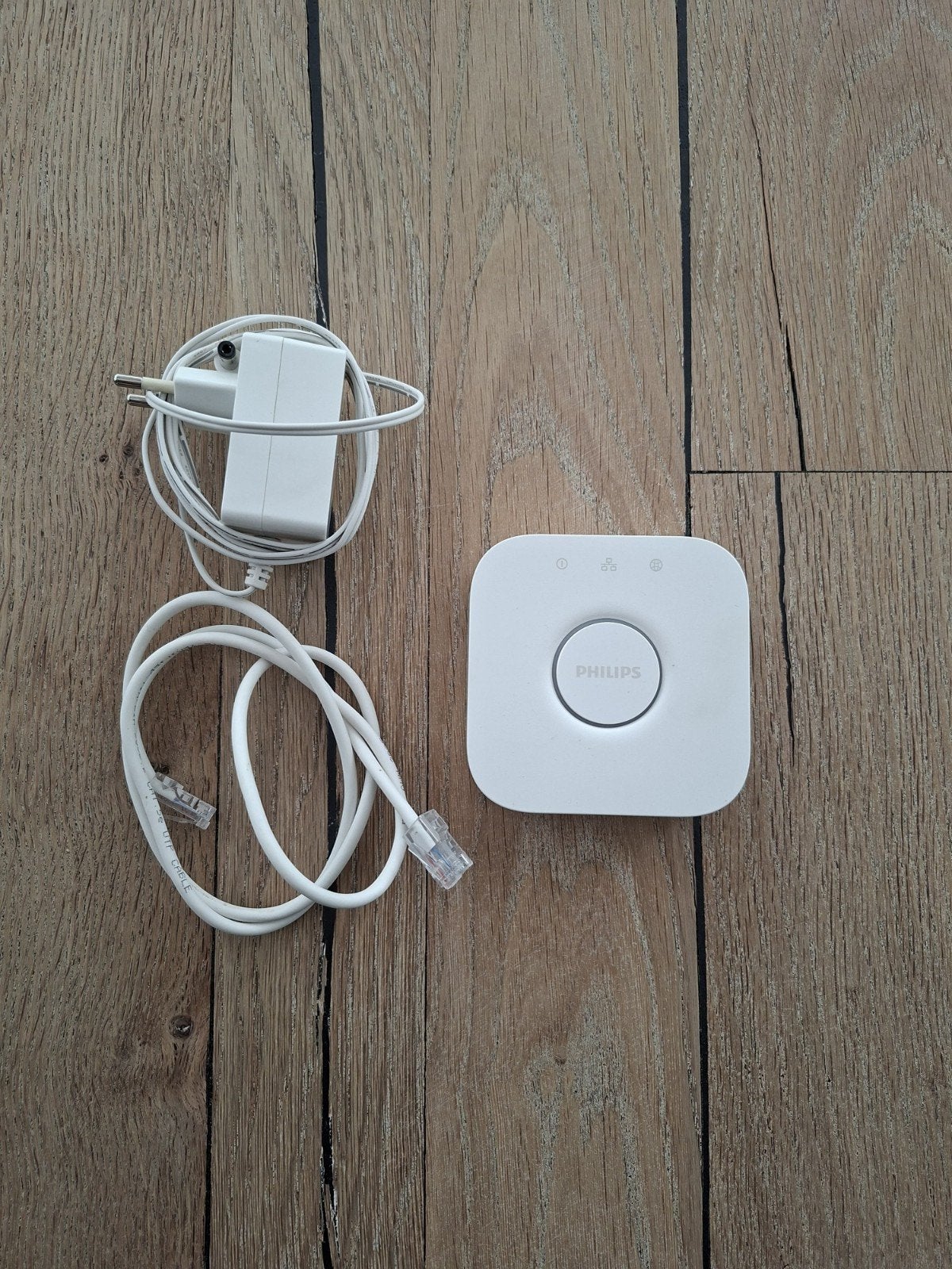 Phillips HUE bridge 2.1 Met adapter en ethernetkabel, Ophalen of Verzenden