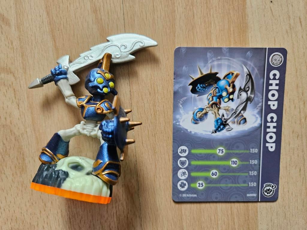 Skylander chop chop met kaart, Avontuur en Actie, 2 spelers, Ophalen of Verzenden, Zo goed als nieuw