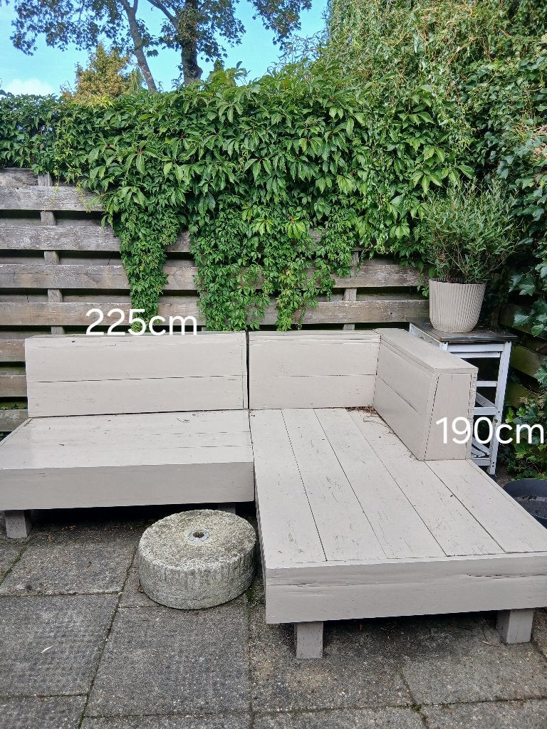 Tuinbank, Tuin en Terras, Ophalen, Gebruikt, Hout