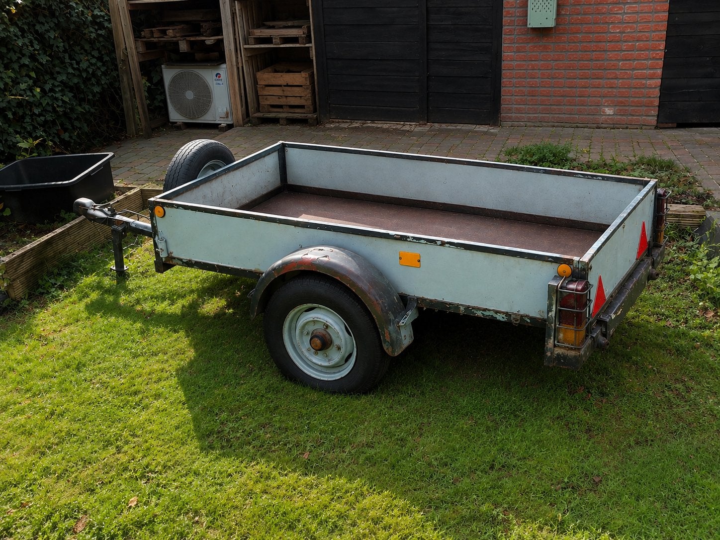 Opknap aanhanger - Leuk project, Ophalen, Gebruikt