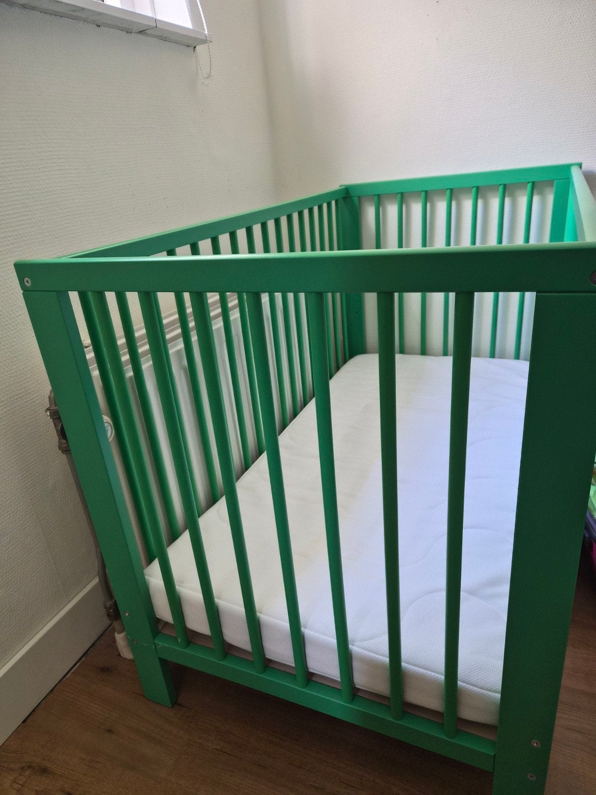Ikea gulliver cot met matrass, Ophalen, Zo goed als nieuw, Ledikant
