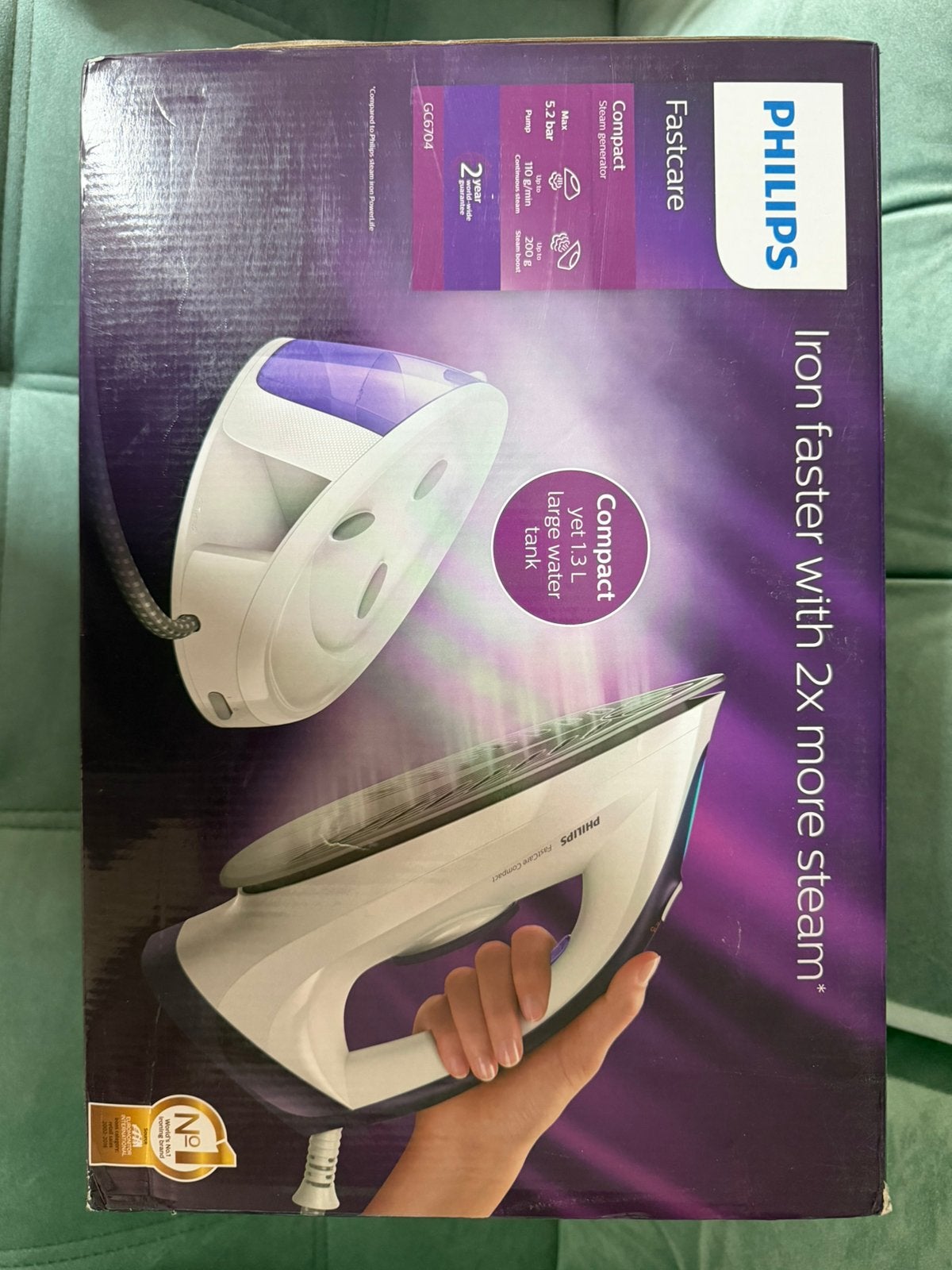 Philips FastCare stoomgenerator strijkijzer, Ophalen, Gebruikt
