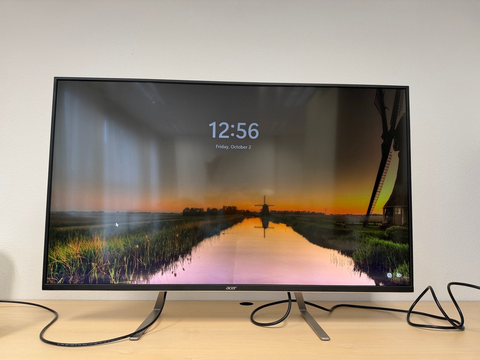 Acer ET430K 4K monitor 43" inch, Ophalen, Gebruikt, Ingebouwde speakers, Ultra HD (4K)